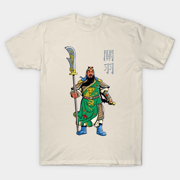 Chinese Warrior T-Shirt by Malchev